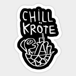 Chill, chillkröte, Schildkröte Sticker